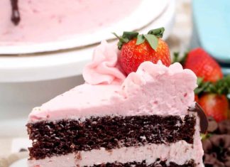 Chocolate Strawberry Cake