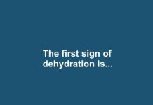 Know the signs in advance!