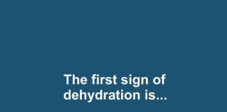 Know the signs in advance!