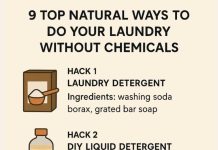 9 top natural ways to do your laundry without chemicals