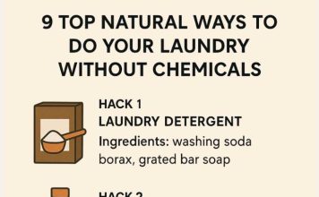 9 top natural ways to do your laundry without chemicals