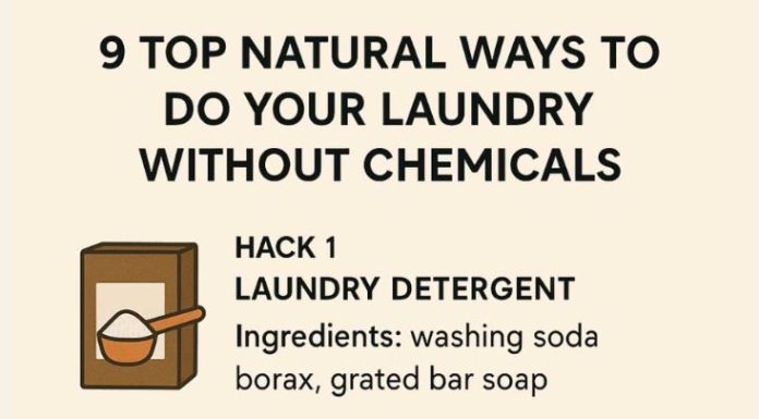 9 top natural ways to do your laundry without chemicals