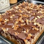 Caramel Chocolate Crunch Bars