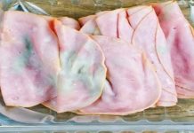Pulled out some deli meat from fridge. My mother-in-law says it’s wasteful not to use it, but it looks bad to me. What should I do?