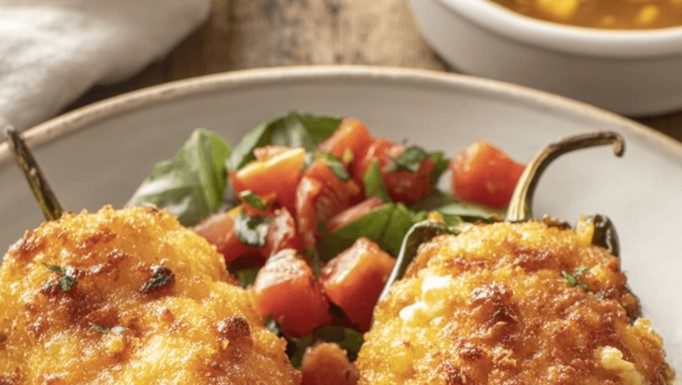 Crispy Chile Rellenos