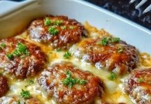 Amish Hamburger Steak Bake