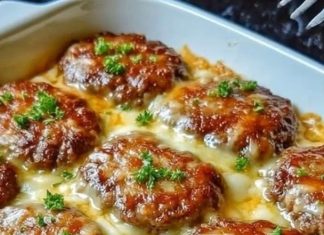 Amish Hamburger Steak Bake