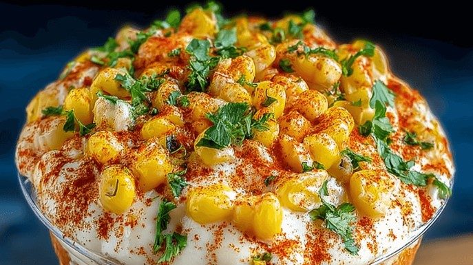 Creamy Mexican Street Corn Cups (Esquites)