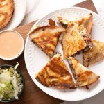 Smash Burger Quesadillas