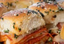 Pepperoni Pizza Sliders