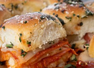 Pepperoni Pizza Sliders