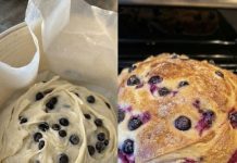Blueberry Cream Cheese Loaf