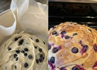 Blueberry Cream Cheese Loaf