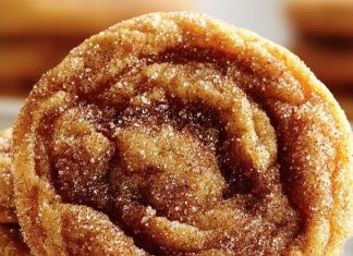 Buttery brown sugar cinnamon cookies