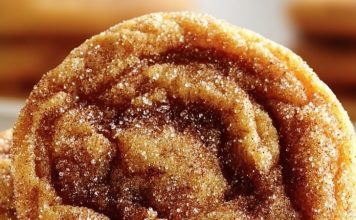 Buttery brown sugar cinnamon cookies