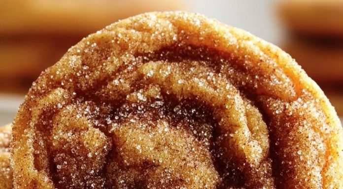 Buttery brown sugar cinnamon cookies