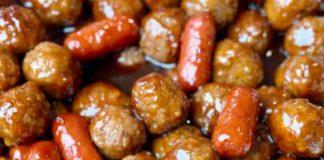 Easy Lil Smokies and Meatball Appetizer