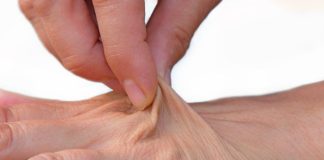 The first sign of dehydration is…