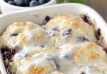 Blueberry Butter Swim Biscuits