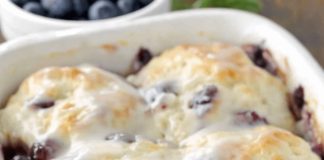 Blueberry Butter Swim Biscuits