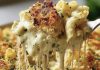 Garlic Parmesan Chicken Pasta Bake