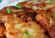 irish boxty (crispy fried potato cakes)