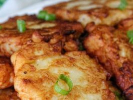 irish boxty (crispy fried potato cakes)