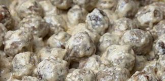 Cajun Alfredo Party Meatballs