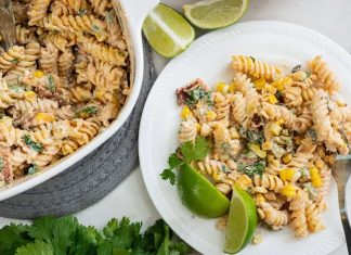 Mexican Street Corn Pasta Salad