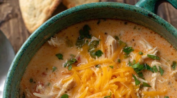cheesy rotel chicken soup