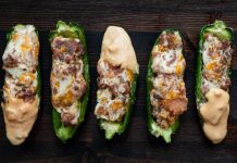 Bacon Cheeseburger Jalapeno Poppers