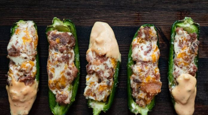 Bacon Cheeseburger Jalapeno Poppers