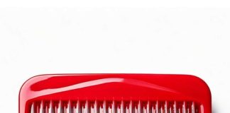 I found a tiny red object in a kitchen drawer that looks like a comb and has lengthy metal prongs. Do you know what it is?