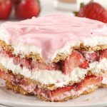 Strawberry Eclair Cake