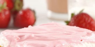 Strawberry Eclair Cake