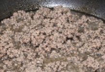 My ground beef turns gray and watery instead of browning — did I ruin it?