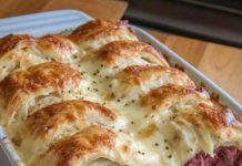Crescent Reuben Bake