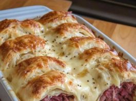 Crescent Reuben Bake