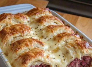 Crescent Reuben Bake