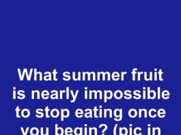 What summer fruit is nearly impossible to stop eating once you begin?