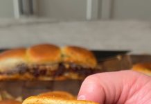 Smoked Beef and Cheese Sliders