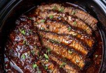 slow cooker bbq brisket