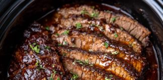 slow cooker bbq brisket
