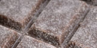 My chocolate has a dusty white coating — is it safe to eat?