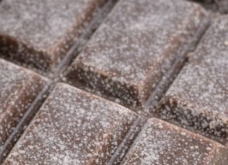 My chocolate has a dusty white coating — is it safe to eat?