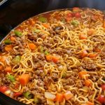 Ground Beef Lo Mein