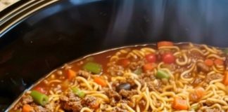 Ground Beef Lo Mein