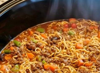 Ground Beef Lo Mein