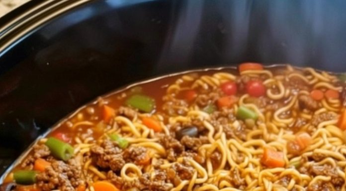 Ground Beef Lo Mein