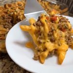 Cheeseburger French Fry Bake